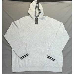 Men's Hoodie XXL Pullover Drawstring FLX Gray Long Sleeve NWT